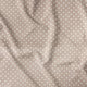 Tissu en coton - Pois blancs sur rose sale 4 mm