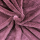 Tissu en fourrure de lapin tricotée - rose sale