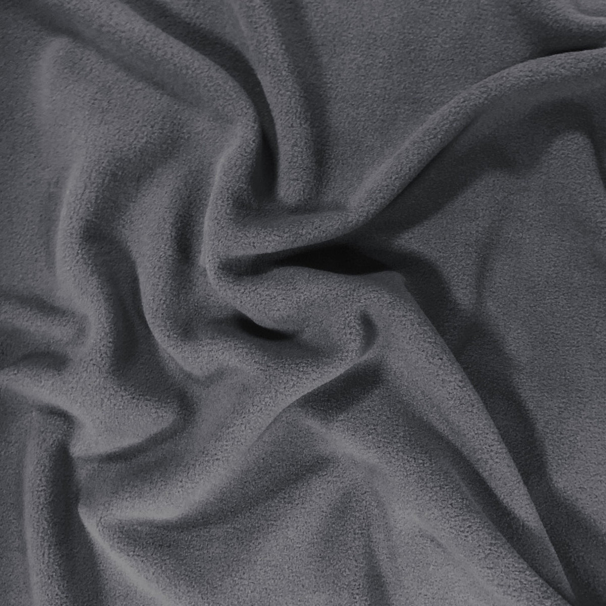 Knitted Polar Fleece Fabric - Grey