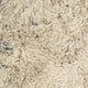 Tissu tricoté shaggy - beige