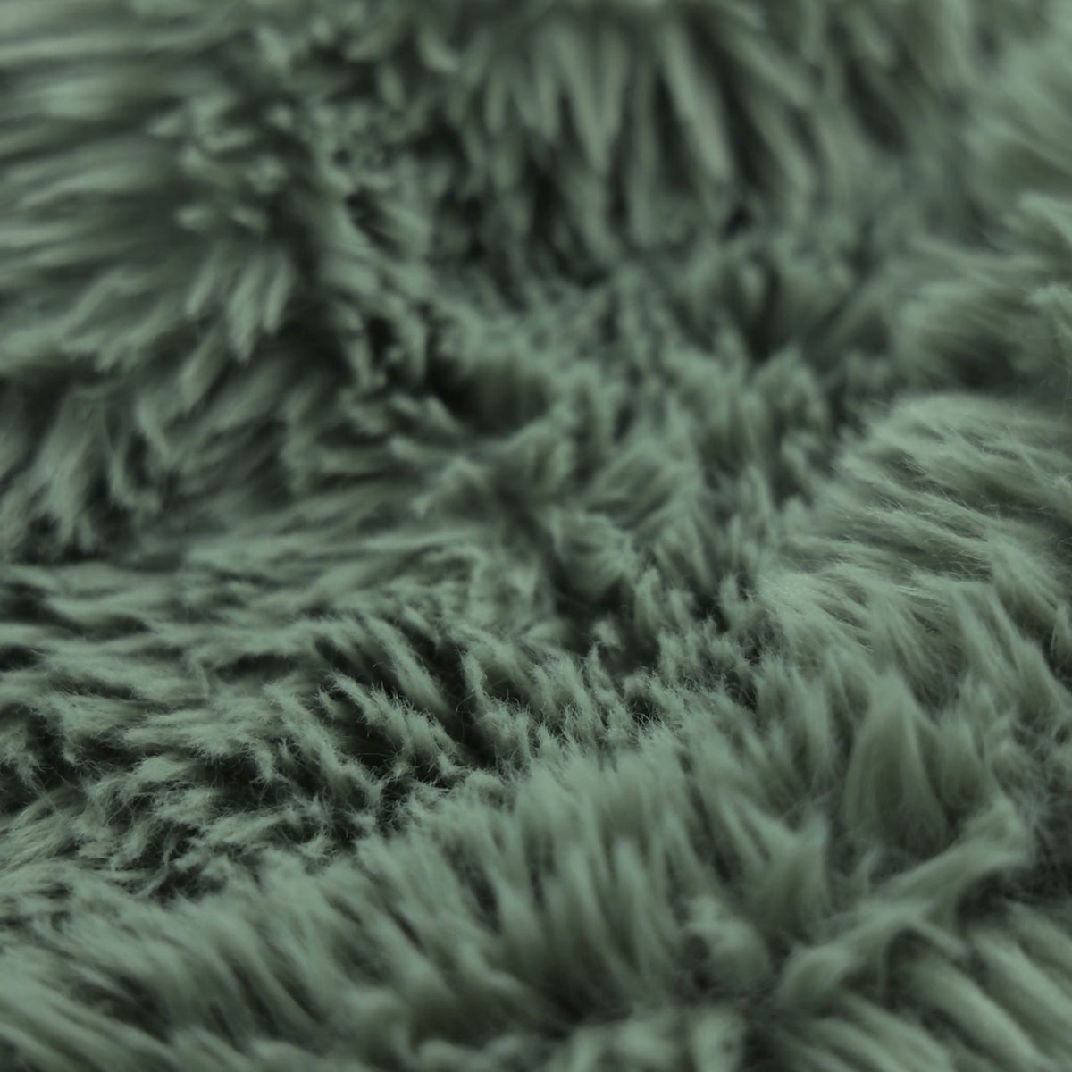 Tissu tricoté shaggy - Gris cendré clair