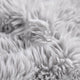 Tissu tricoté shaggy - Gris cendré clair