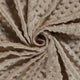 Tissu minky 300 g - Cappuccino