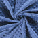 Tissu minky 300 g - bleu foncé