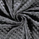 Tissu minky 300 g - gris foncé