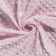 Tissu minky 300 g - rose clair
