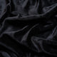 Tissu minky lisse - noir