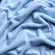 Tissu minky lisse - bleu