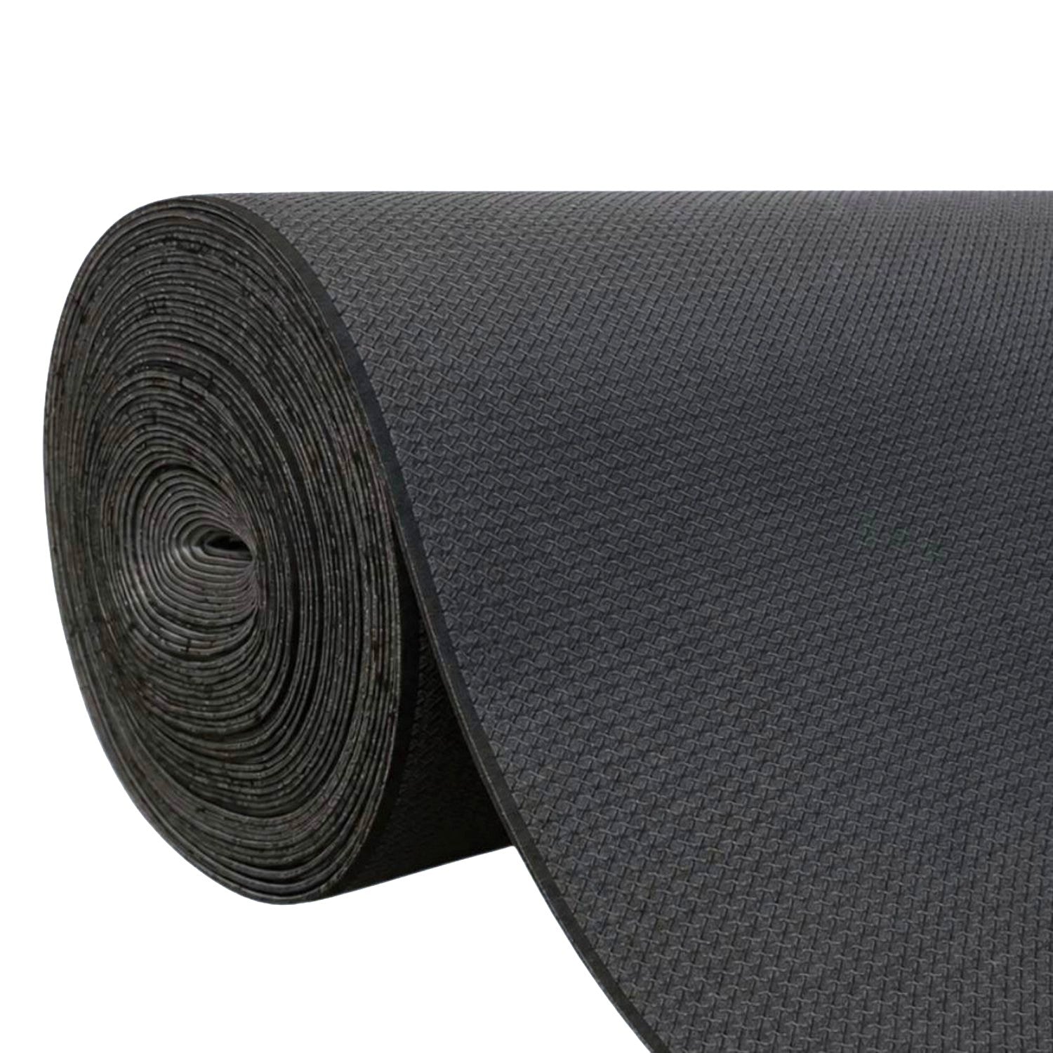 Tissu de ciel de toit en velours pour automobile - noir