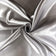 Tissu satin - argent