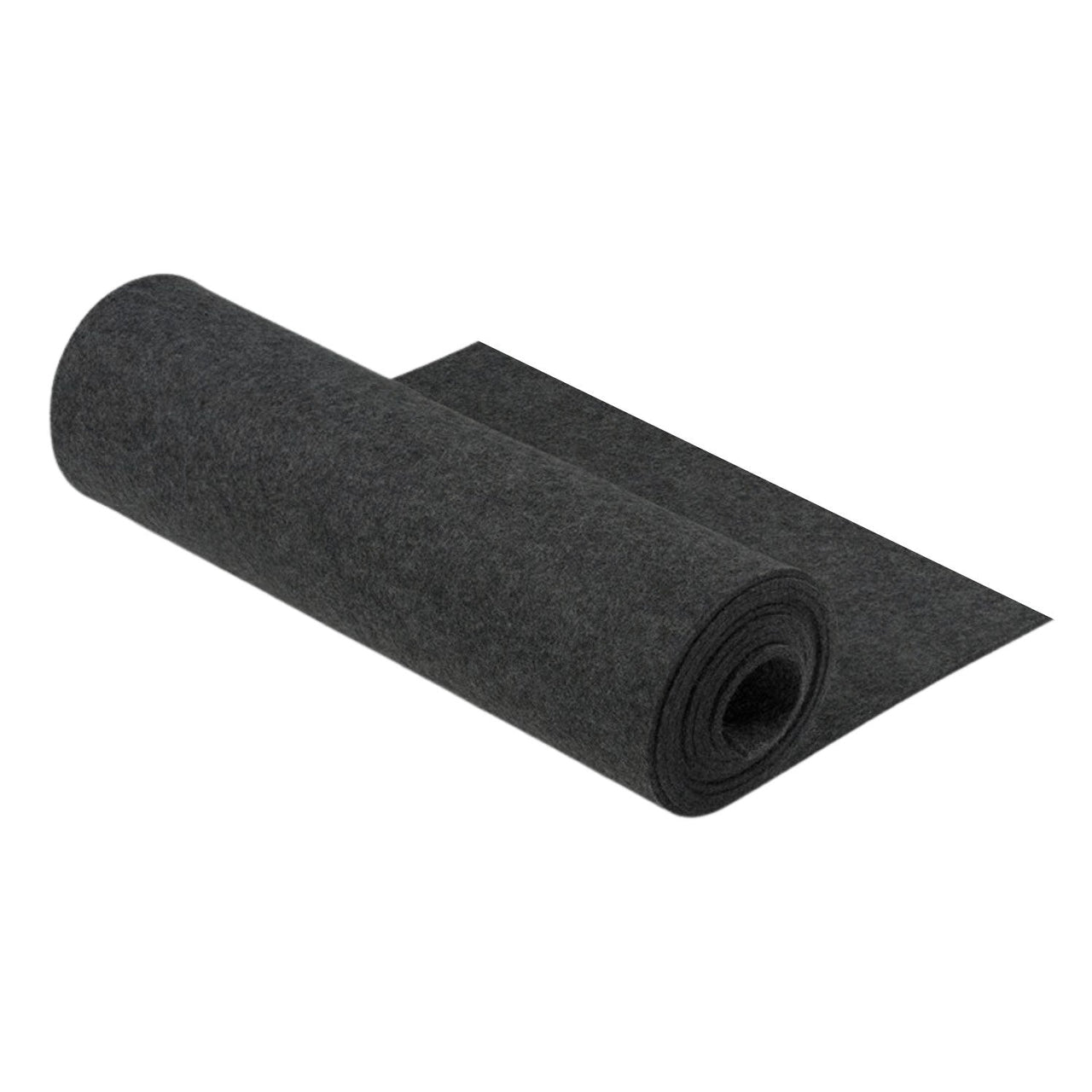 Technical PES Felt - thickness 4 mm, weight 600 g/m² - EU Certified - Black