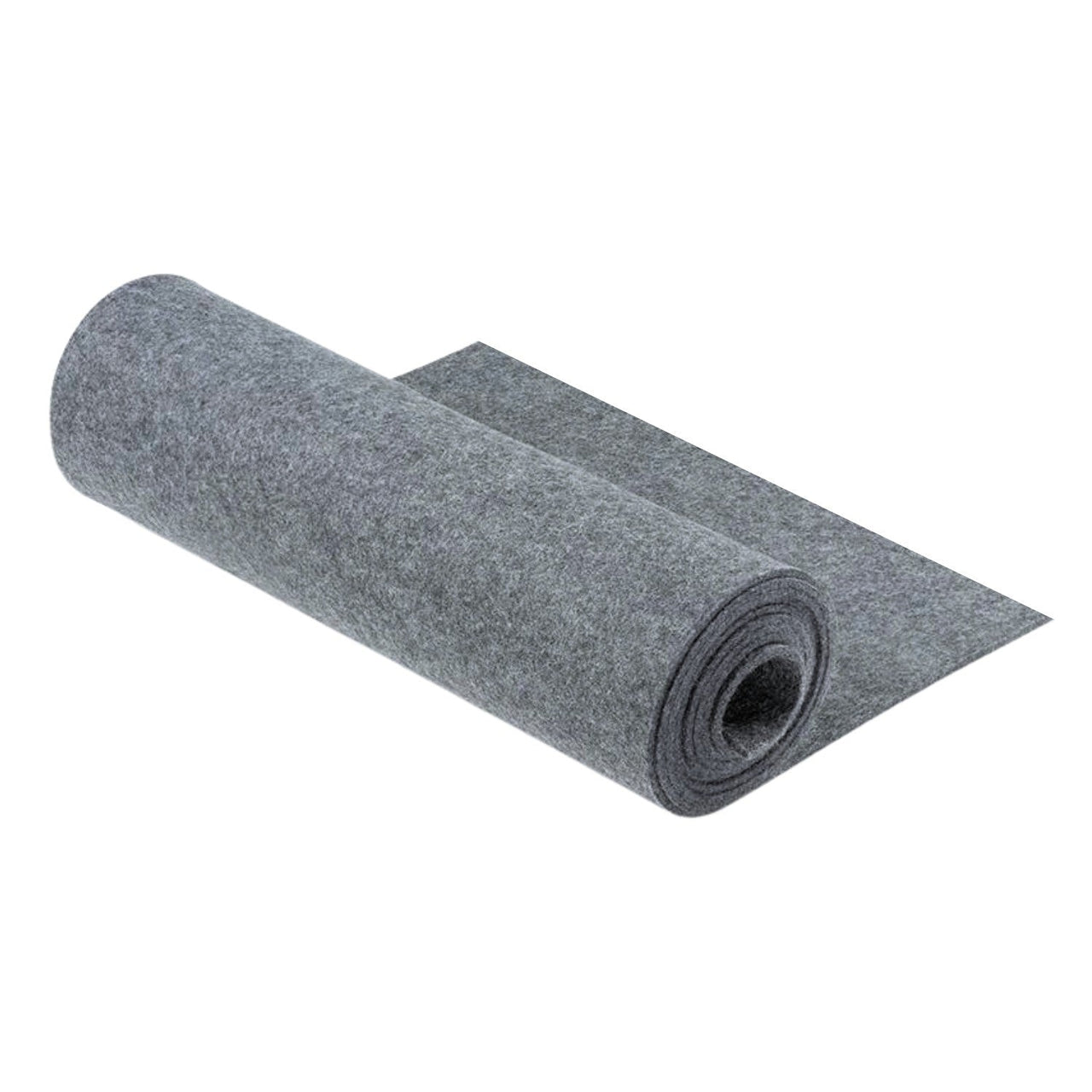 Technical PES Felt - thickness 4 mm, weight 600 g/m² - EU Certified - Grey