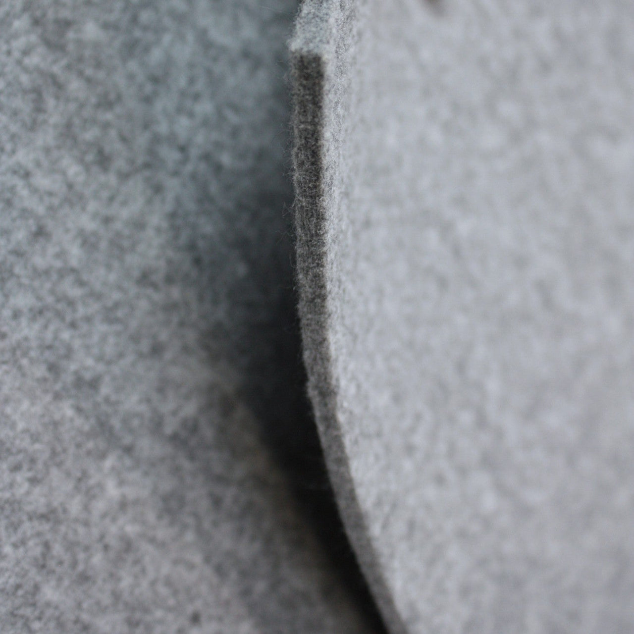 Technical PES Felt - thickness 5.5 mm, weight 550 g/m² - EU Certified - Grey