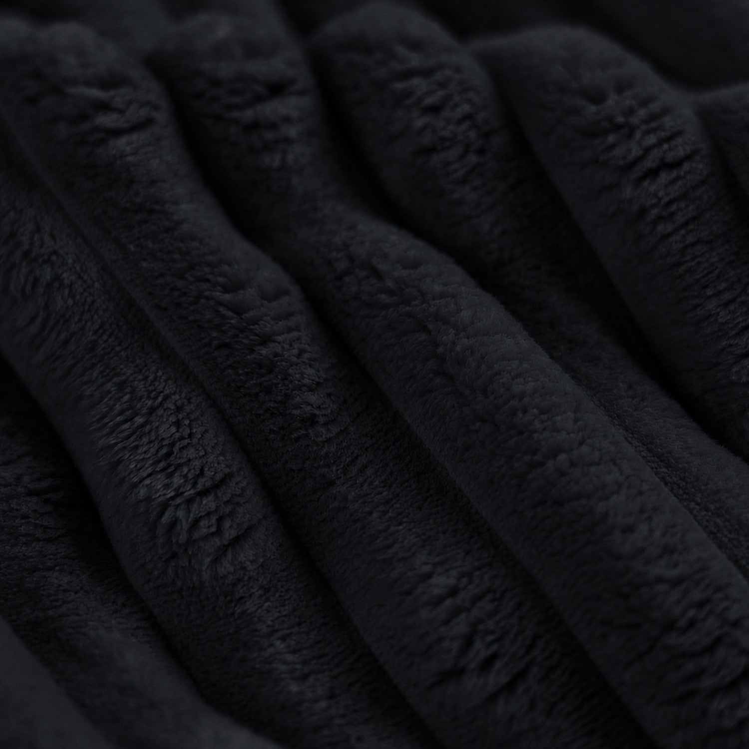 Tissu d’ameublement TILIA velours - noir