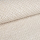 Tissu d’ameublement DOT I Velours - Écru
