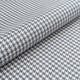 Tissu d’ameublement pied-de-poule - bleu-gris