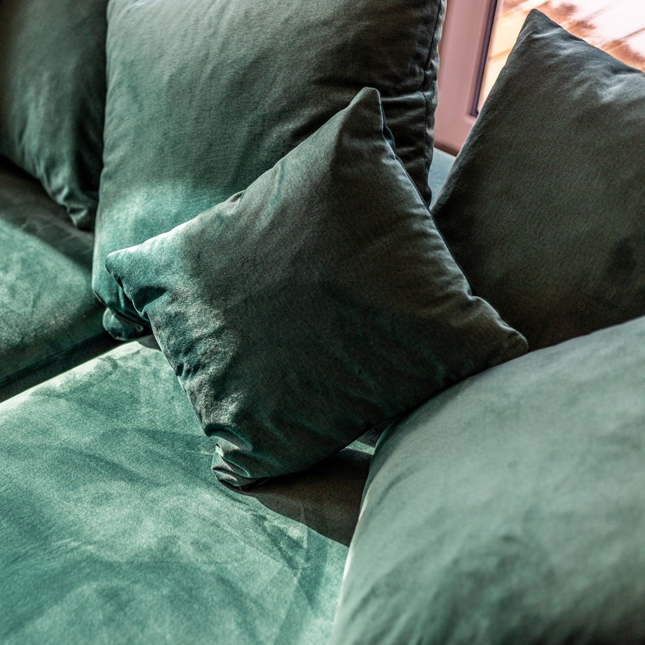 Upholstery Fabric MONOLITH Velour - Cedar