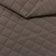 Tissu d’ameublement matelassé en cuir PU motif losange 5x5 - Éléphant