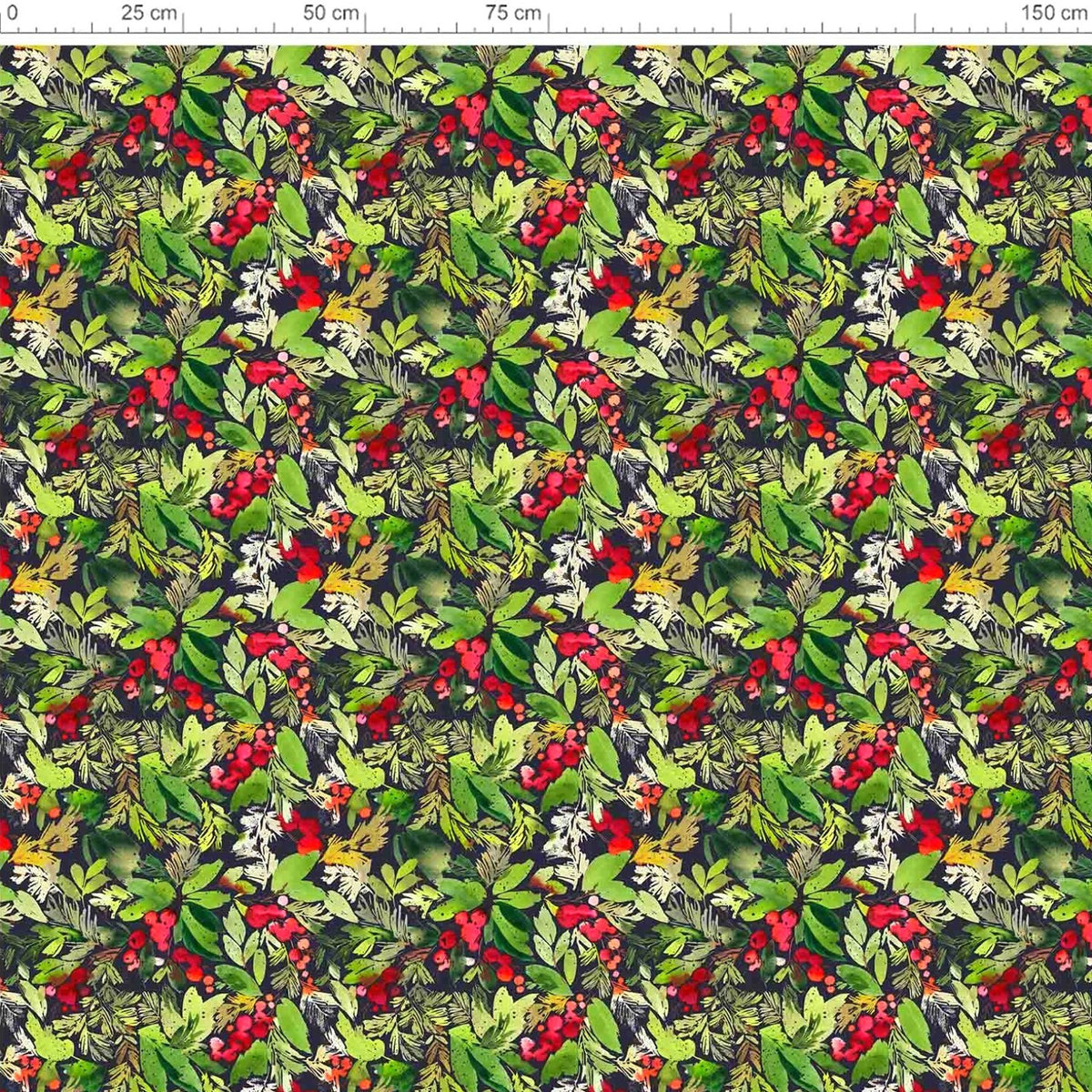 Water Resistant Christmas Fabric Oxford - 50023