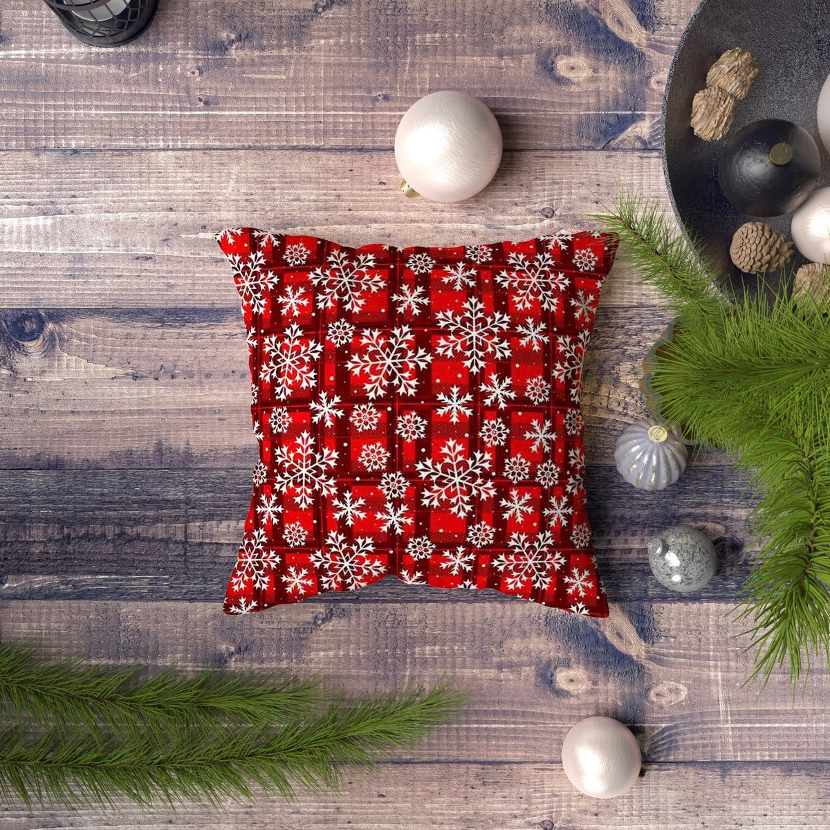 Water Resistant Christmas Fabric Oxford - 50155