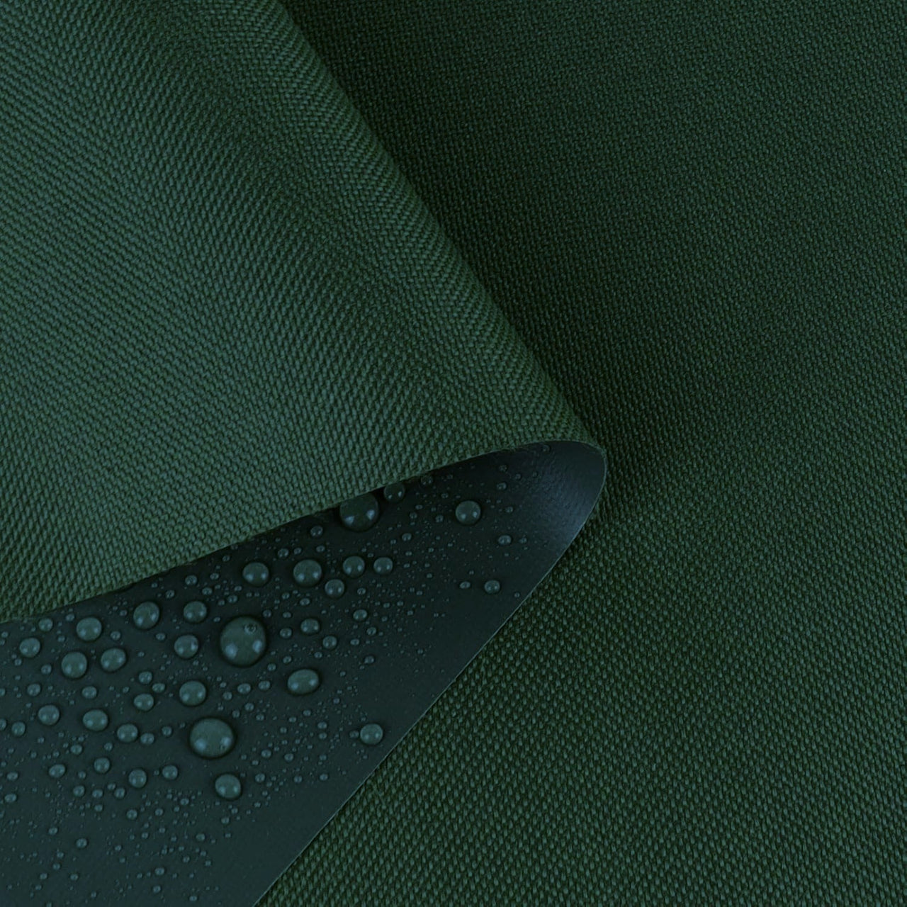 Water Resistant Fabric Codura 600D - Bottle Green