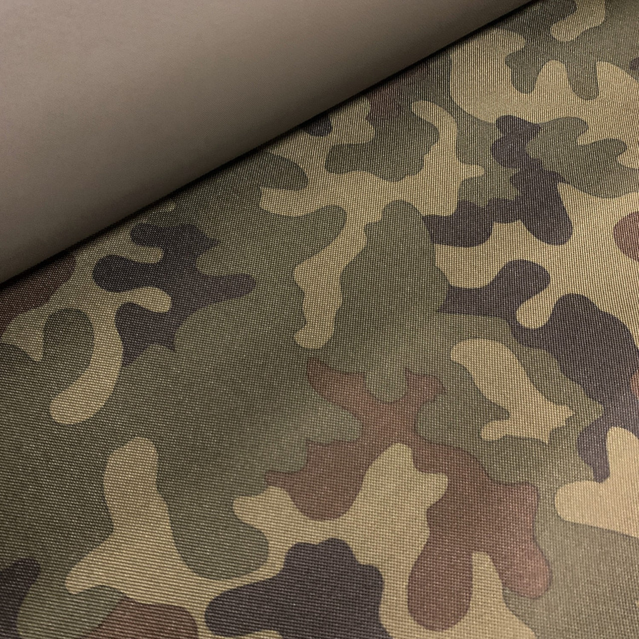 Water Resistant Fabric Codura 600D - Brown Camo