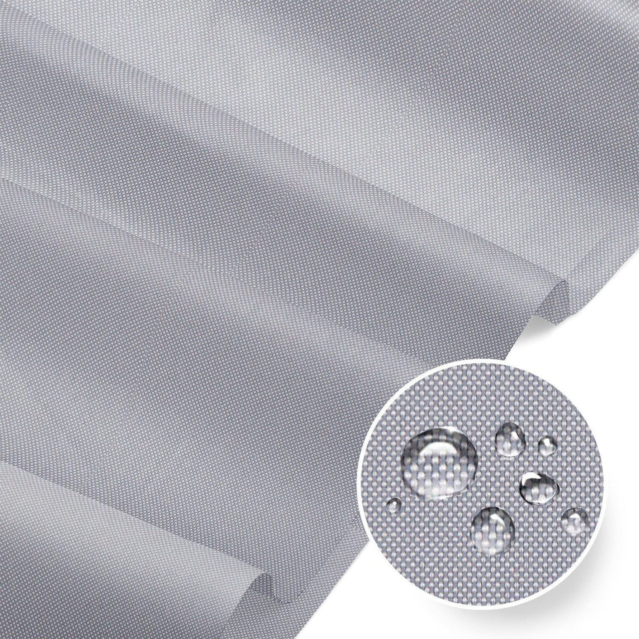 Water Resistant Fabric Oxford - Dark Ash