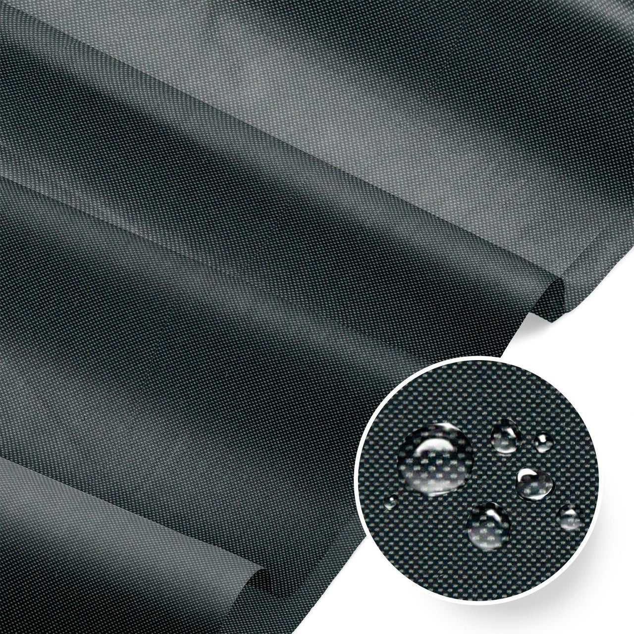Water Resistant Fabric Oxford - Graphite