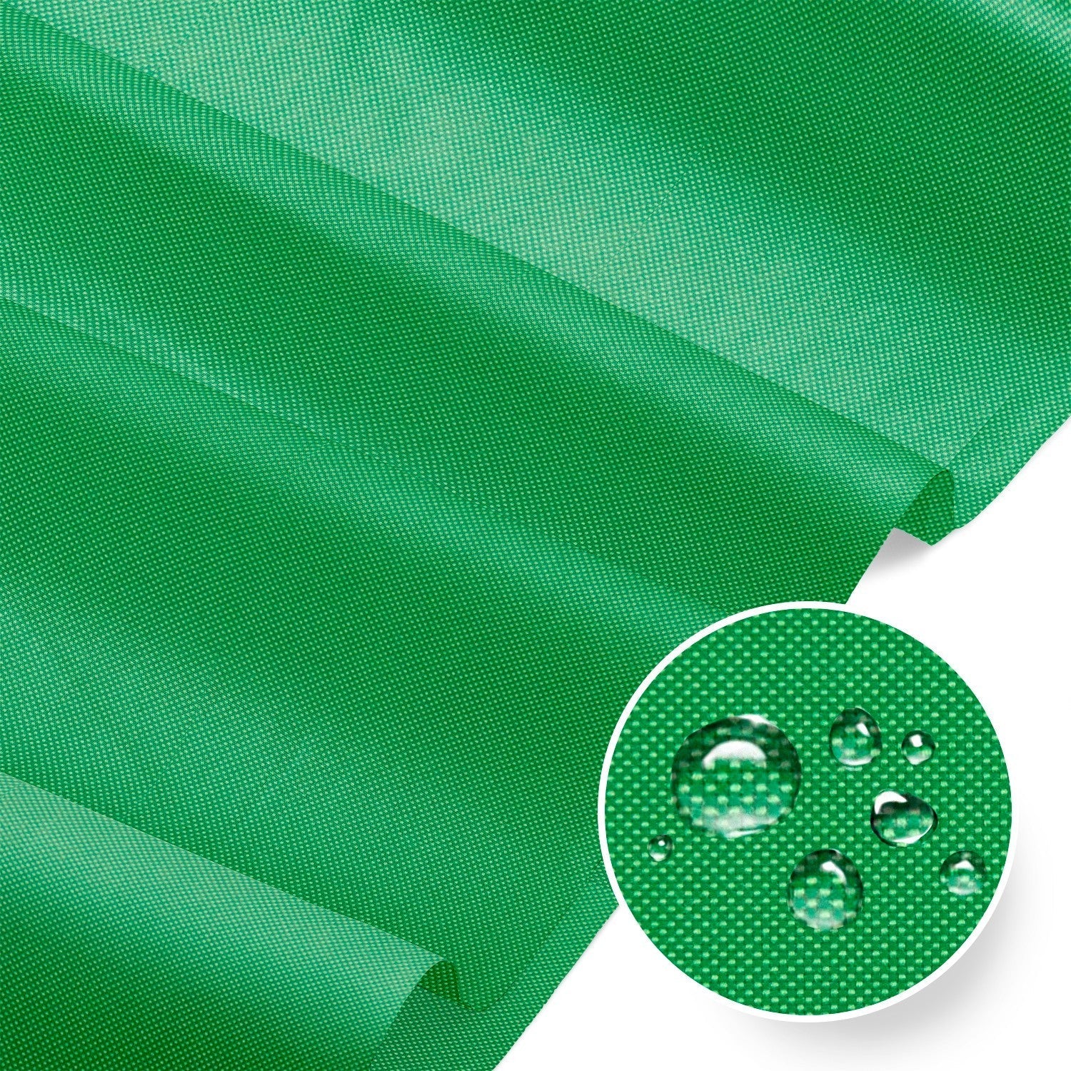 Water Resistant Fabric Oxford - Grass Green