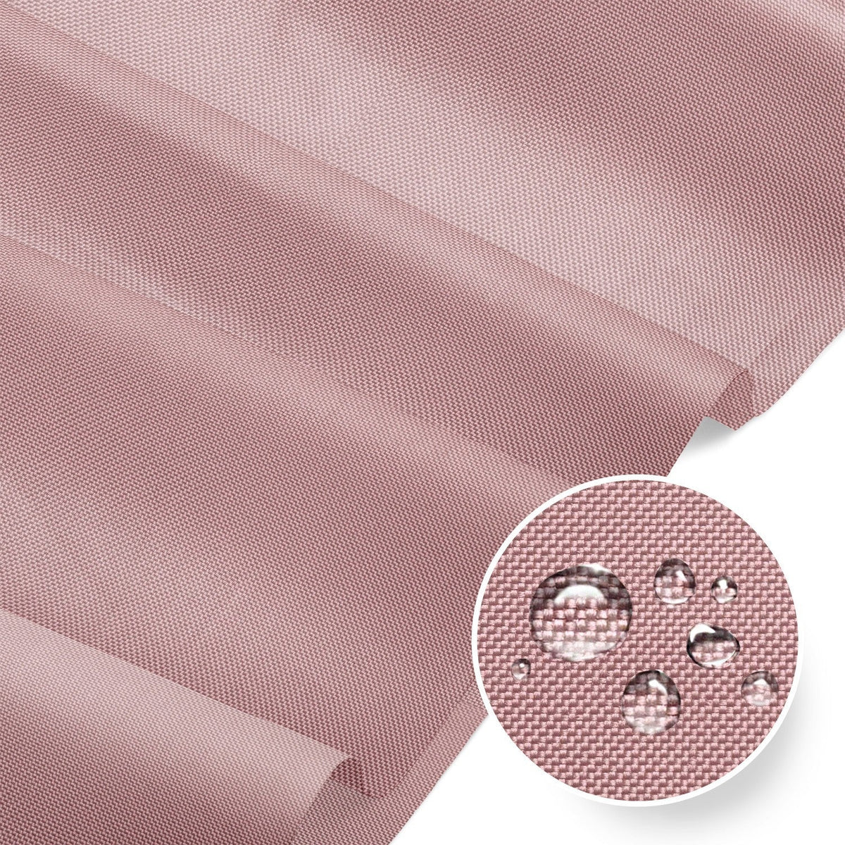 Water Resistant Fabric Oxford - Pastel Pink